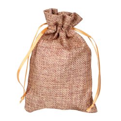 Sm� s�de poser af jute, ca. 14 x 9,5 cm