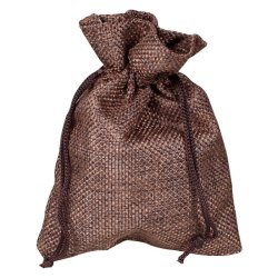 Sm� s�de poser af jute, ca. 14 x 9,5 cm