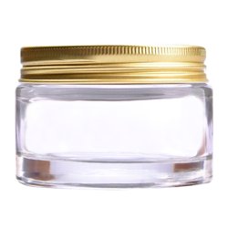 Glas-krukke, klar, 50 ml, flere lgtyper: