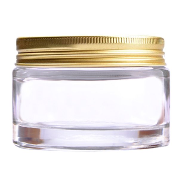 Glas-krukke, klar, 50 ml, flere lgtyper: