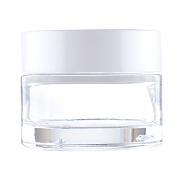Glas-krukke, klar, 50 ml, flere l�gtyper: