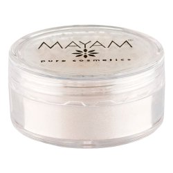 Blank-hvid mineralsk pigment-farve, 100% naturlig, 3g