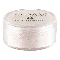 Glimmer-hvid mineralsk pigment-farve, 100% naturlig, 3g