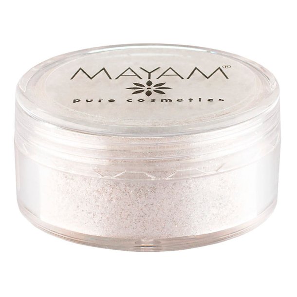 Glimmer-hvid mineralsk pigment-farve, 100% naturlig, 3g