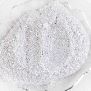 Glimmer-hvid mineralsk pigment-farve, 100% naturlig, 3g