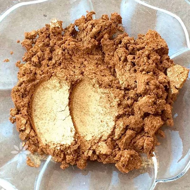 Guld pigment-farve, 100% naturlig, 3g