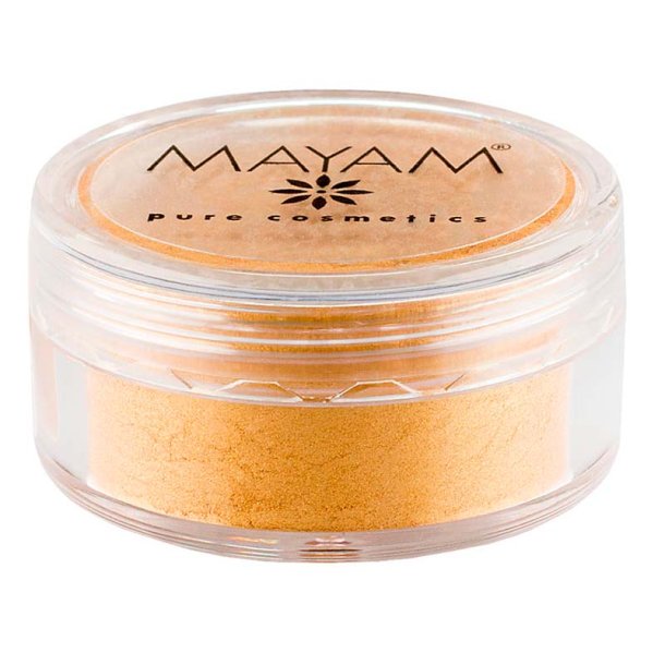 Lys guld pigment-farve, 100% naturlig, 3g