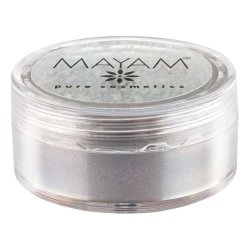 Metallic-s�lv pigment-farve, 100% naturlig, 3g