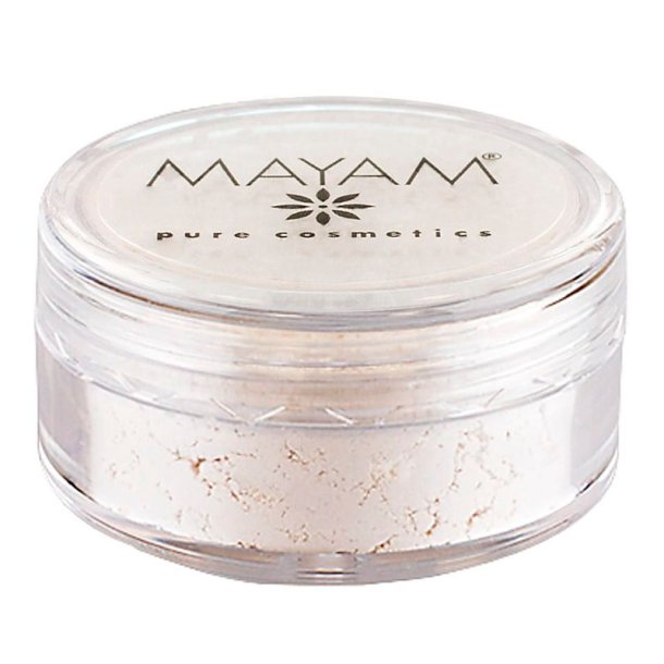 Satin-hvid mineralsk pigment-farve, 100% naturlig, 3g