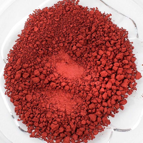 Murstensr�d oxid-pigmentfarve, 100% naturlig, 3g