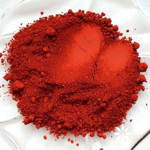 R�d oxid-pigmentfarve, 100% naturlig, 3g