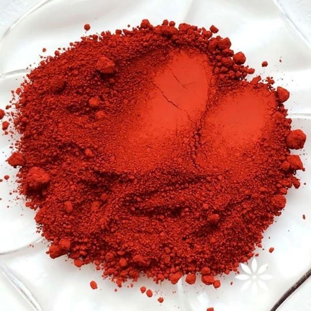 R�d oxid-pigmentfarve, 100% naturlig, 3g