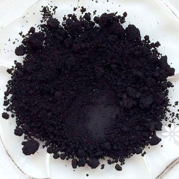 Sort oxid-pigmentfarve, 100% naturlig, 3g