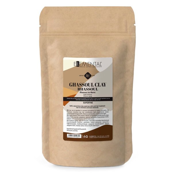 Rasul-ler, 100% naturligt brunt mineralsk ler