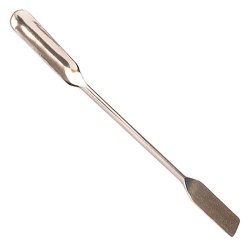 Spatel i rustfrit st�l med to funktioner