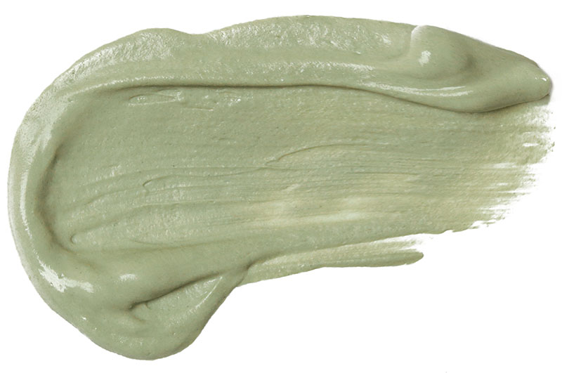 Tekstur af opblandet grønt fransk ler