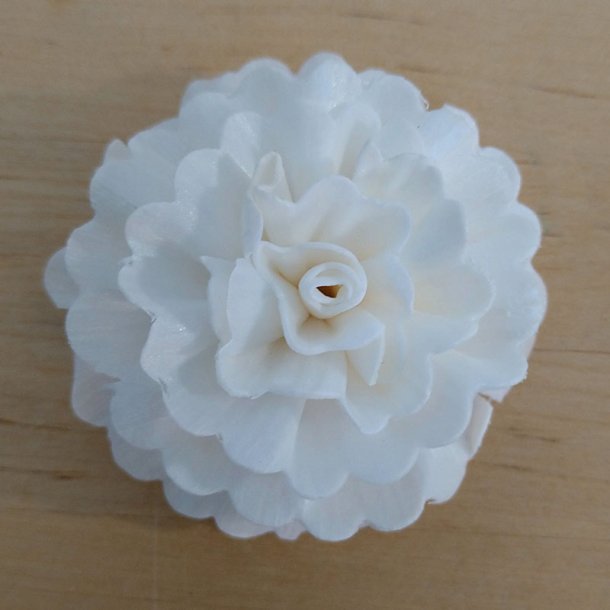 Hndlavet diffuser-blomst med vge, nellike