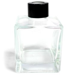 Firkantet flaske til reed-diffuser, 200ml, 9,5cm x 6,5cm