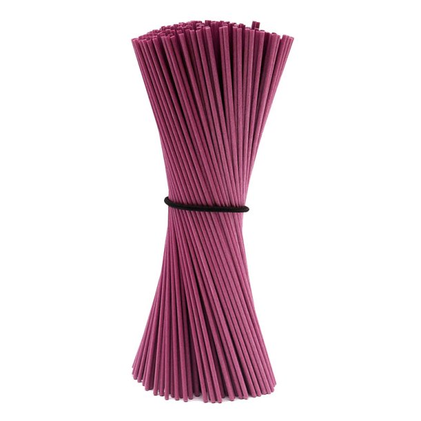 Duftpinde i fiber, 25cm x �3mm, mange farver