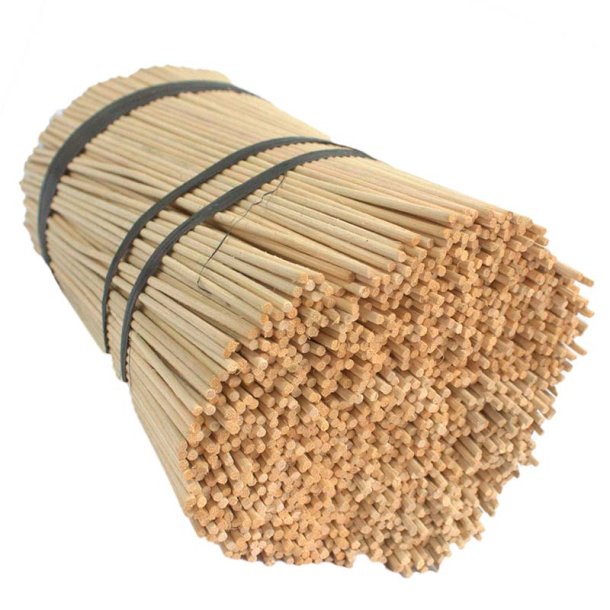 Reed-sticks, ufarvede duftpinde i rattan, 25cm x 3mm