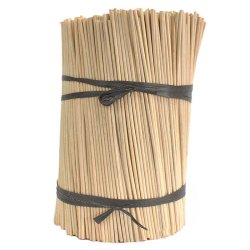 Reed-sticks, ufarvede duftpinde i rattan, 25cm x 3mm