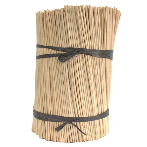 Reed-sticks, ufarvede duftpinde i rattan, ca. 30 cm x �3 mm