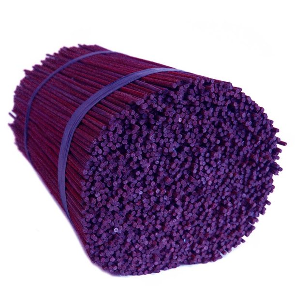 Duftpinde i rattan, 25cm x 3mm, indfarvede