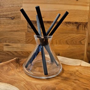 XL reed-sticks, sorte duftpinde i fiber, 18 cm x  8 mm