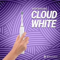 Ultrasonisk m�rkevare-tandb�rste i genbrugsplast