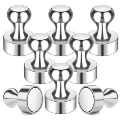 Ekstra-kraftige kleskabsmagneter i enkelt design