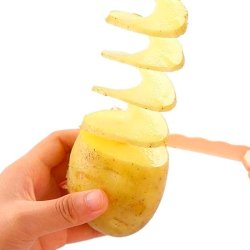 Spiral-slicer til grntsager