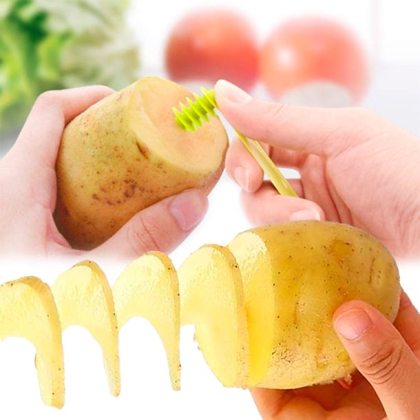 Spiral-slicer til gr�ntsager