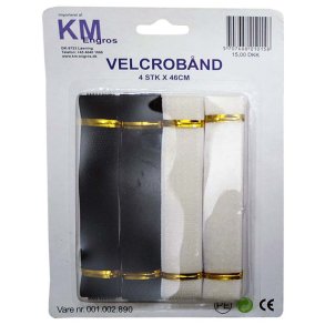 Velcro-bnd, st med 4 lngder