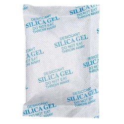 Silica gel, kunststof-pose med 10 gram