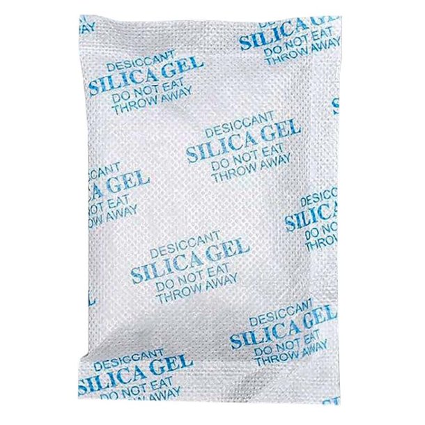 Silica gel, kunststof-pose med 10 gram