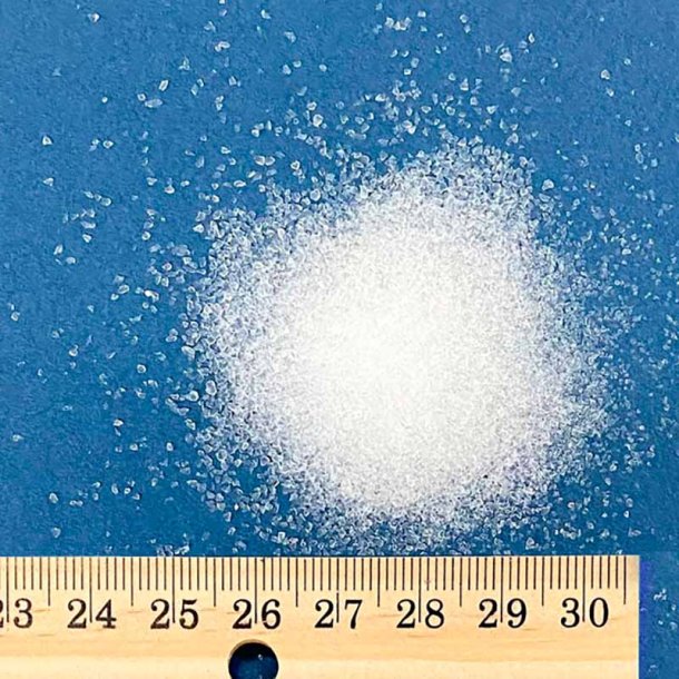 Silica gel sand, partikelstrrelse 0,2-0,8 mm, ls vgt