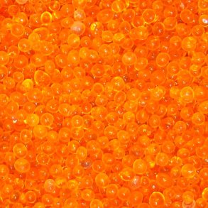 Silica gel med farve-indikator, orange kugler, 3-5 mm, ls vgt