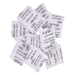 Silica gel, mini-pose, flere st�rrelser
