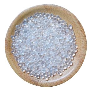 Silica gel i kugler, 3-5 mm, l�s v�gt