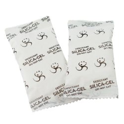 Silica gel, stor pose, flere st�rrelser