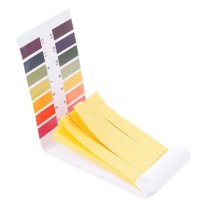 Lakmuspapir til test af PH-v�rdi i v�ske