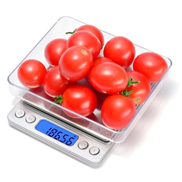 Pr�cisionsv�gt 0-500g med opl�sning p� 0,01 gram 