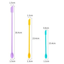 Multiredskab i silikone, mange farver og strrelser