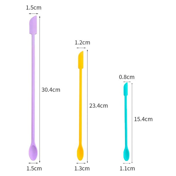 Multiredskab i silikone, mange farver og strrelser