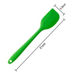 Klassisk spatel/dejskraber, fuldstbt silikone