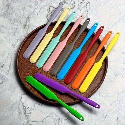 Aflang spatel/dejskraber, fuldst�bt silikone