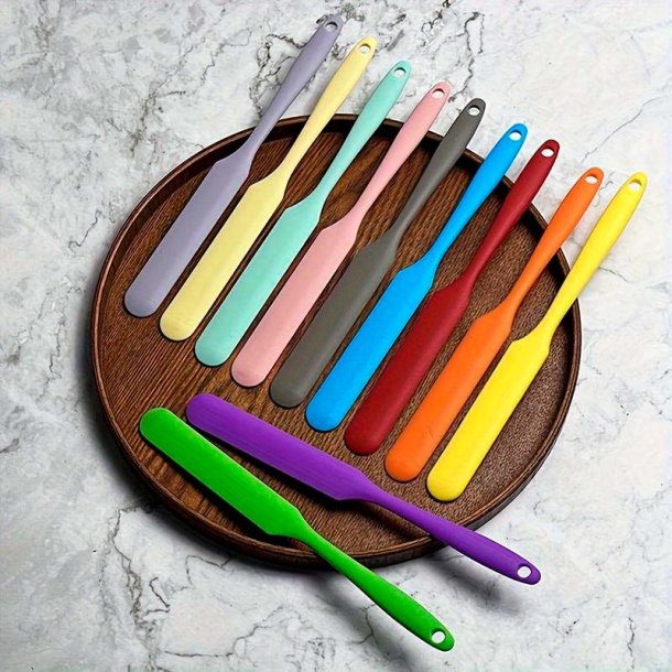 Aflang spatel/dejskraber, fuldst�bt silikone