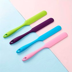 Aflang spatel/dejskraber, fuldstbt silikone