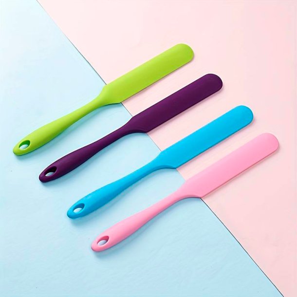 Aflang spatel/dejskraber, fuldstbt silikone