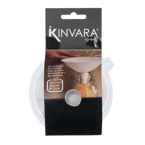Tragt fra Kinvara, transparent, flere st�rrelser